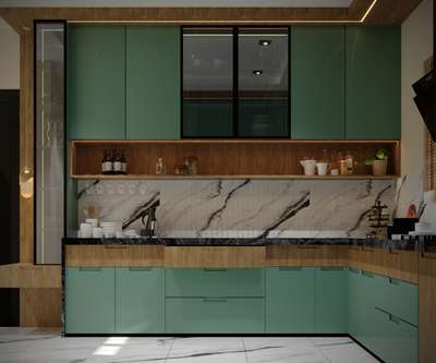 Elegance cooked into every corner 🍳✨ #Architect  #KitchenIdeas #ModularKitchen #InteriorDesigner