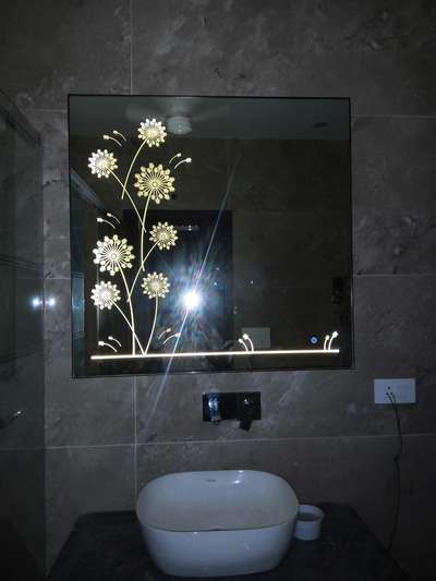 #washbasinDesigns  mirror with aluminium profile#