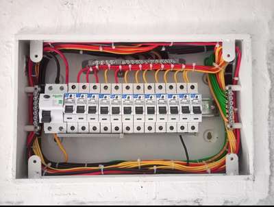 Electric DB Box Dressing Work # #Electrician  #eletrical  #electricalwork  #ElectricalDesigns