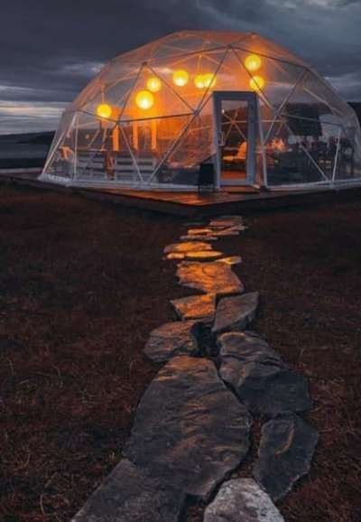 Transparent Hut