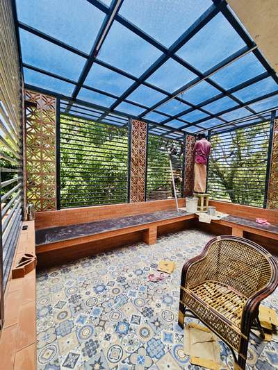 Transforming open terrace into a beautiful courtyard – a perfect space in the making to relax, gather, and enjoy evenings under the sky.
.
.
Client : Dr. Reghunath
Location : Kodungallur
Construction : Reliable Builders
.
.
#houseconstruction #construction #ReliableBuilders #buildingconstruction #renovation #residential #commercial #structural #InteriorDesign #quality #consultant #supervision #design #buildingdrawings #estimation #buildingpermits #turnkey #buildersinkerala #BuildersinThrissur #contracting #happyclients #bestinthetown #materialselection