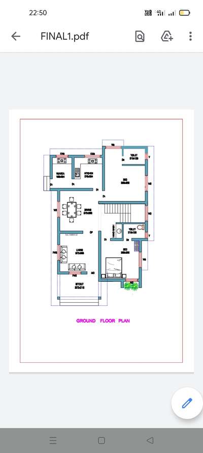 plan 1200sq.ft.vasthu based