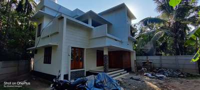 Finishing aayi kondirikkunna 1600 sqft ulla 3bed room ulla nagalude chavakkad project.