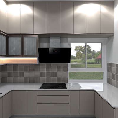 Mr.Anaz interior space kitchen design 

Residence  at 1625 SQ.FT 

 #InteriorDesigner #Architectural&Interior #KitchenIdeas #KitchenInterior #KitchenCabinet #KitchenTiles #KitchenLighting