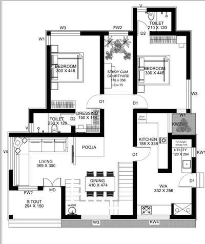 1300 sqft 2 bedroom house plan
client : Unni Ottapalam
Make your dream home with MN Construction Cherpulassery contact +91 9961892345
 #plan