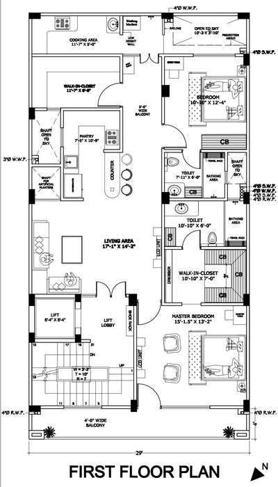 First floor plan