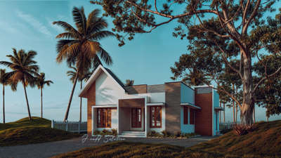 Renovation Project 
#exterior_Work #exteriordesigns #ElevationHome #KeralaStyleHouse