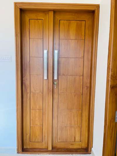 Wooden double doors 


 #maindoor #FrontDoor #frontdoorsofinstagram