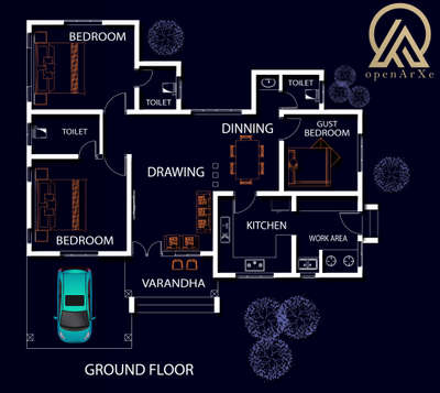 #1300 #1300sqft #sqft1300 #1300sq #3BHK #3BHKHouse #3BHKPlans #3BHKHouse/// #plan3bhk #3bhkhouseplan #3BHKHouse #vastufloorplan  #Vastushastra #vastuhouseplan #dinning #Pargola #toilet