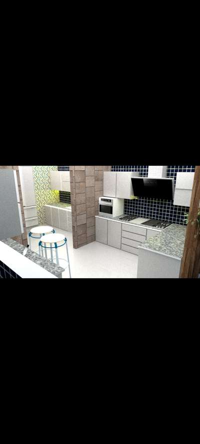 kitchen 3 d plan