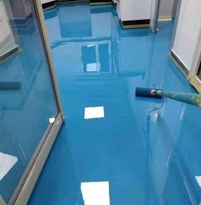 Epoxy flooring work Mayur bihar