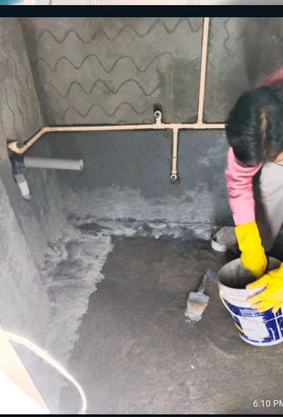Toilet water proofing work   in Ernakulam
