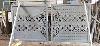 CNC designed gates.
77**15**60
 #gates #cnclasercutting