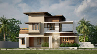 1400sqft home at tvm
 #HouseConstruction  #ContemporaryHouse  #execution  #HouseDesigns  #plan