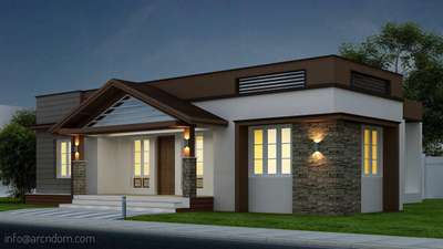 #kerala_architecture  #KeralaStyleHouse  #HouseDesigns  #SlopingRoofHouse  #Architectural&Interior  #HouseConstruction
