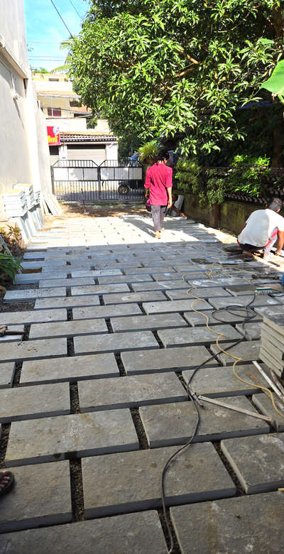 Landscape Paving
2x1 Tandoor Stone 

 #BangaloreStone  #tandurstone  #Landscape  #stone_laying