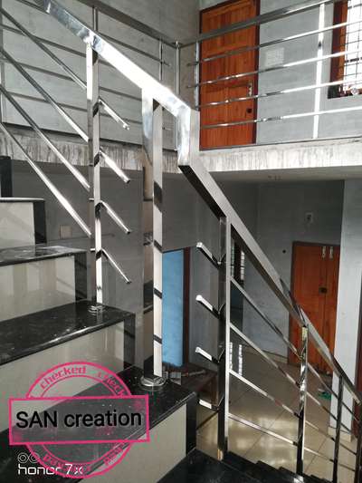 #SteelStaircase  #StainlessSteelBalconyRailing