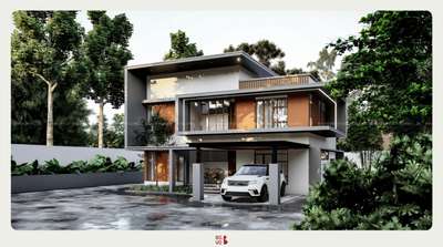 Proposed 4bhk residential elevation.
Area: 2054sqft.
Location: Pathanapuram, Kollam.

ElevateVue Residence 

Residence boast a striking design with projected continuous structures serving as both functional sunshades and artistic features.
 #architecturedesigns #architecturekerala #architectureldesigns #architectsinkerala #elevaideas #ElevationHome #ContemporaryHouse #ContemporaryDesigns #modernhome #modernminimalism #modernhousedesigns #modernarchitecturedesign #modernelevation #HouseDesigns #keralaarchitectures #residence3ddesign #residentialbuilding #keralaresidencedesign #keralaresidence