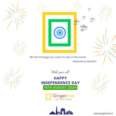 Happy Independence Day 🇮🇳 



#LifeBeginsHere #Interiors #Gingertree #HomeInteriors