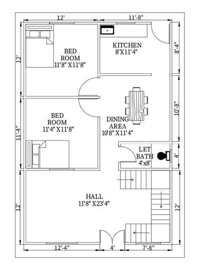 24'x36' plan