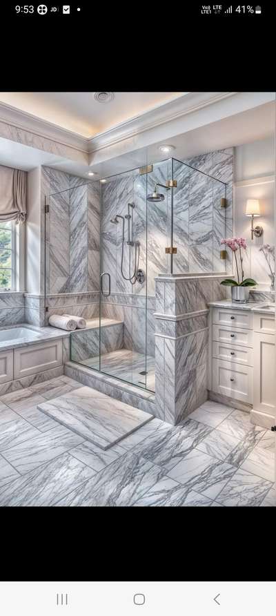 #bathroom stone work