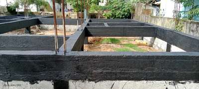 Foundation waterproofing. 1350sqft  #WaterProofings #foundation #drfixibitufix  #drfixitwallwaterproofing