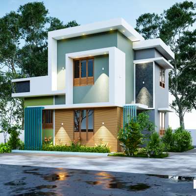 RESIDENTIAL BUILDING FOR MR KIRAN CHITTUR 1300 SQFT