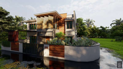 #modernhouses  #renderlovers  #Architect  #architecturedesigns  #KeralaStyleHouse