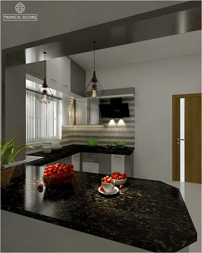 small kitchen 3d design...