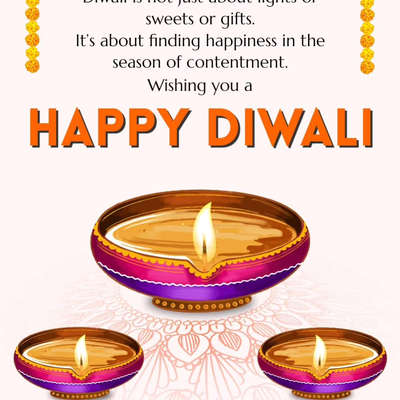 May the festival of lights brighten your life and bring you moments of joy. Happy Diwali to you and your family.