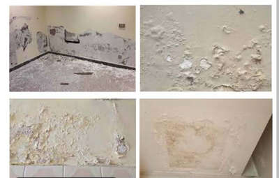 Remove plaster, waterproofing coating after new plaster.all silan complete for 5year garantie.