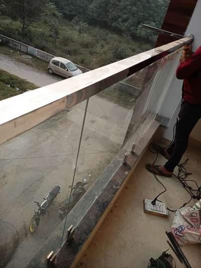 ss+glass railing