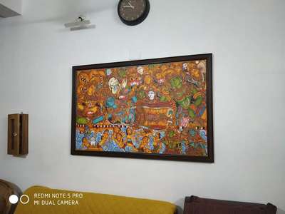 Ananthasayanam....Mural Painting for Banglure..