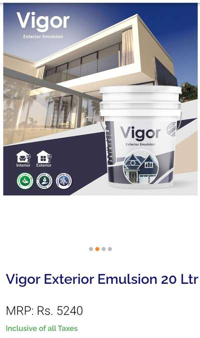 VIGOR - An Affordable, Eco-friendly & Modern WATER Based Plastic Emulsion PAINT 🎨 #Affordable #greenhome #Exterior #Interior #plasticpaint  #intetior  #InteriorDesigner