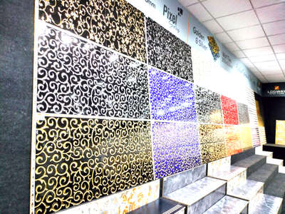 Golden and Silver Highlighters  #tiles  #walltilesdesign #imported_tiles_colection #tileelevation