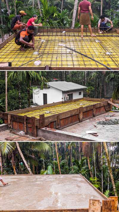 Roof concreting 
.
.
.
.
.
#contemporaryarchitecture #traditionalarchitecture #afloatarchitecture #afloat #tropicalarchitecture #traditionalkerala #fusionarchitecture #architecturelover #architecturedesign #fusionarchitecture #architecturerender #slopedroofhouse #archidaily #architecturephoto #vernaculararchitecture #architettura #interiores #interiordesigner #visualization #interiordesigninspiration #modernarchitecture #designkerala #interiorstyling #kerala #keralahousedesign #natiloruveedu #rain #monsoon #vox #tropicalplants #concrete  #