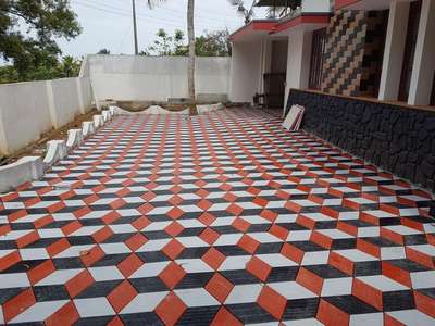 Outdoor floor tile