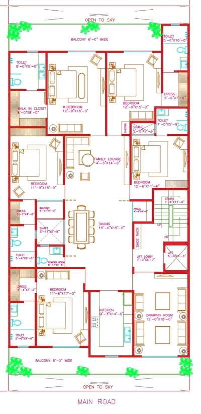 #FloorPlans  #rendering  #5BHKPlans #luxuaryplanning
 #builderfloors #Architectural&Interior