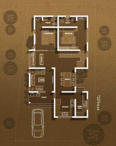 Beautiful 1781sq.ft Budget Home plan 🏠🏡4BHK 🏕 plot : 4.7cent 🏠 Design: @sthaayi_design_lab 

⚡️Support ⚡️Like 👍  Share ⚡️ Save 🔰
Follow 👉 👉: @sthaayi_design_lab

■ GROUND FLOOR ■
 ●Sitout
 ●Living
 ●Hall
 ●2Bedroom ●2attached 
 ●Dining 
 ●Kitchen 
 ●Work-Area
■ FIRST FLOOR ■
 ●2Bedroom ●2attached 
 ●U-Living
 ●Balcony
.
.
.
.
#khd #keralahomedesigns
#keralahomedesign #architecturekerala #keralaarchitecture #renovation #keralahomes #interior #interiorkerala #homedecor #landscapekerala #archdaily #homedesigns #elevation #homedesign #kerala #keralahome #thiruvanathpuram #kochi #interior #homedesign #arch #designkerala #archlife #godsowncountry #interiordesign #architect #builder #budgethome #homedecor #elevation #plan #1781