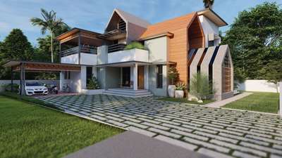 3000sqft
..
.
4bhk home
location:-thrissur