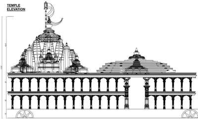 Temple Design 
#templedesing #temple #HindusPrayerRoom #hindustan  #ElevationDesign #detailsdwg #section #detailing