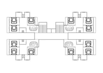 high rise building cluster plan 
 #HouseDesigns  #FloorPlans  #2d  #2DPlans  #2dDesign  #Architect