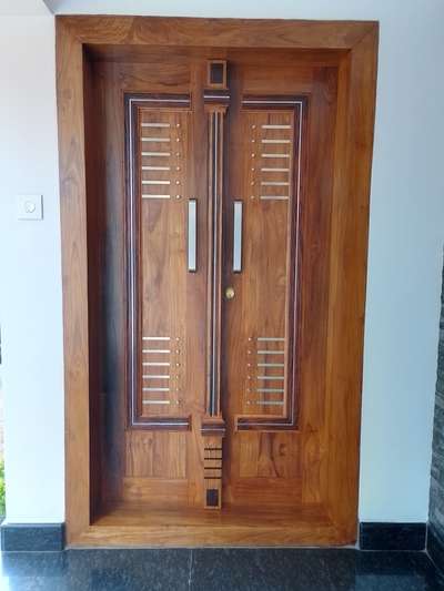 #DoubleDoor #FrontDoor #Designs #TeakWoodDoors #rosswood