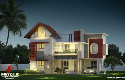 Kerala Style House
 #KeralaStyleHouse  #moderndesign  #modernminimalism  #moderndesign  #modernarchitect  #keralam  #veedu  #veedupani  #veedudesign  #doublestorey