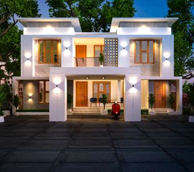 #kollam #architecturedesigns #keralaart #ContemporaryHouse