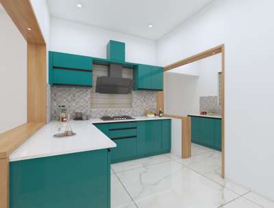 SMALL KITCHEN 🧑‍🍳#modularkitchen #modernkitchen #kitchenremodel #homedecor #kitchengoals #interiorstyle #marblecountertops #whitecabinets