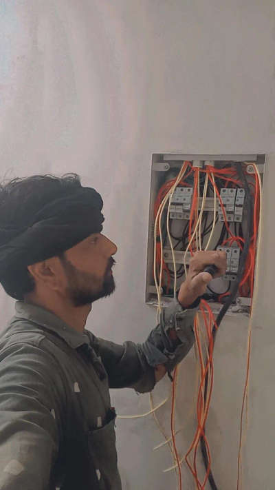 #electrician work ke liye contact kare
