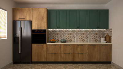 #freelancer  #HouseDesigns  #lnteriorDesigner  #freelanceinteriordesigner  #ModularKitchen  #tallunit  #pupaint  #Laminate  #KitchenTiles  #moroccanfloortiles  #dado  #green  #WoodenKitchen  #KitchenIdeas  #Architectural&Interior  #interiorcontractors  #Contractor  #Designs  #HouseDesigns  #KeralaStyleHouse  #keralastyle  #keralatraditionalmural  #keralaarchitectures  #keralahomeplans