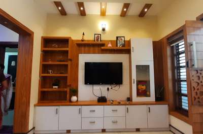 completed Project, Payyannur #new_home  #payyannur  #hall  #KitchenIdeas  #LivingRoomTVCabinet