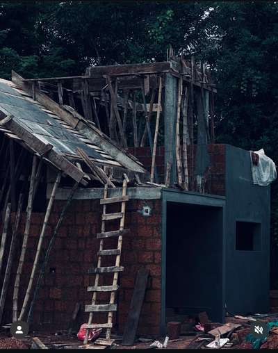 Our low cost housing getting ready in kannur, pinarayi.  #Kannur #lowbudgethousekerala #architecturekerala